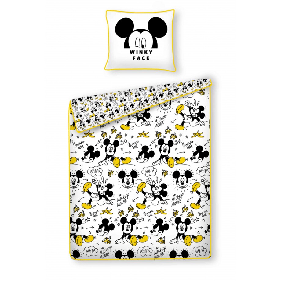 Pościel Z Bawełny Satynowej Mickeyteen 140x200