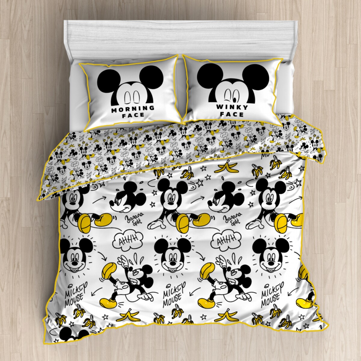 Pościel Z Bawełny Satynowej Mickeyteen 140x200