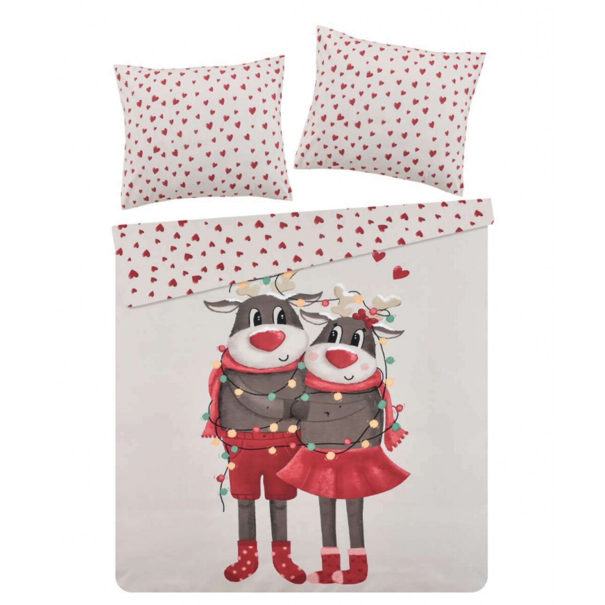 Pościel Z Mikrofibry Reindeerlove Fit 200x220