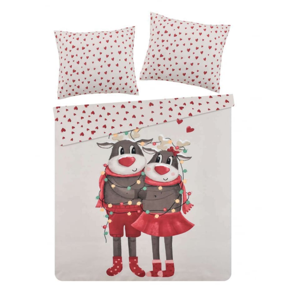 Pościel Z Mikrofibry Reindeerlove Fit 200x220