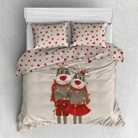 Pościel Z Mikrofibry Reindeerlove Fit 200x220