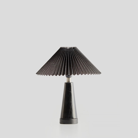 lampa stołowa z marmurową podstawą rebecka