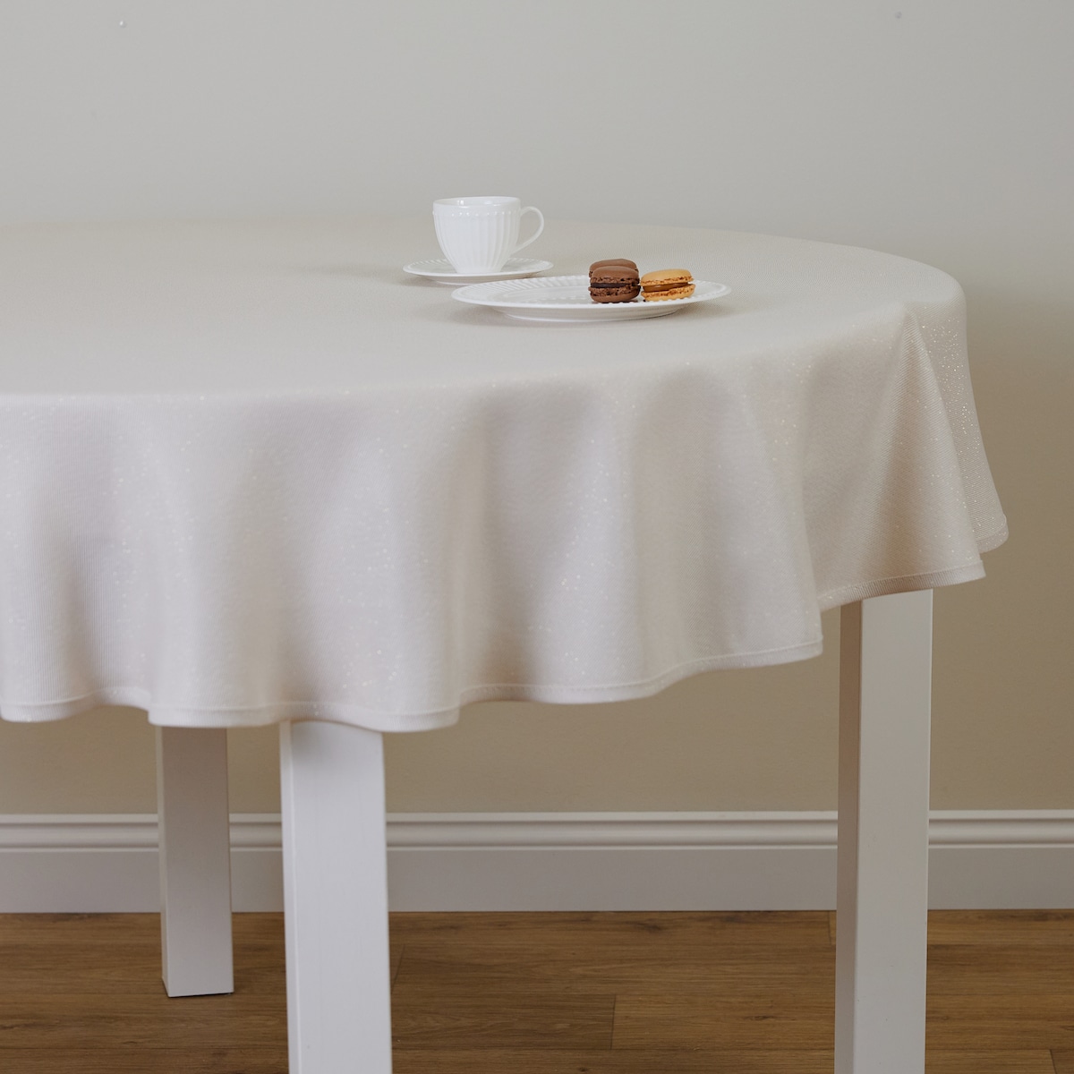 Okrągły obrus Jednobarwny Sausa ø 155 cm