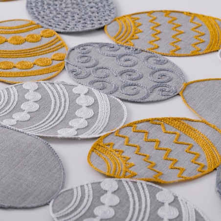 Bieżnik Scrolly Egg