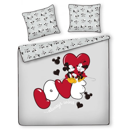 Pościel Z Bawełny Satynowej Mickey Wins 200x220