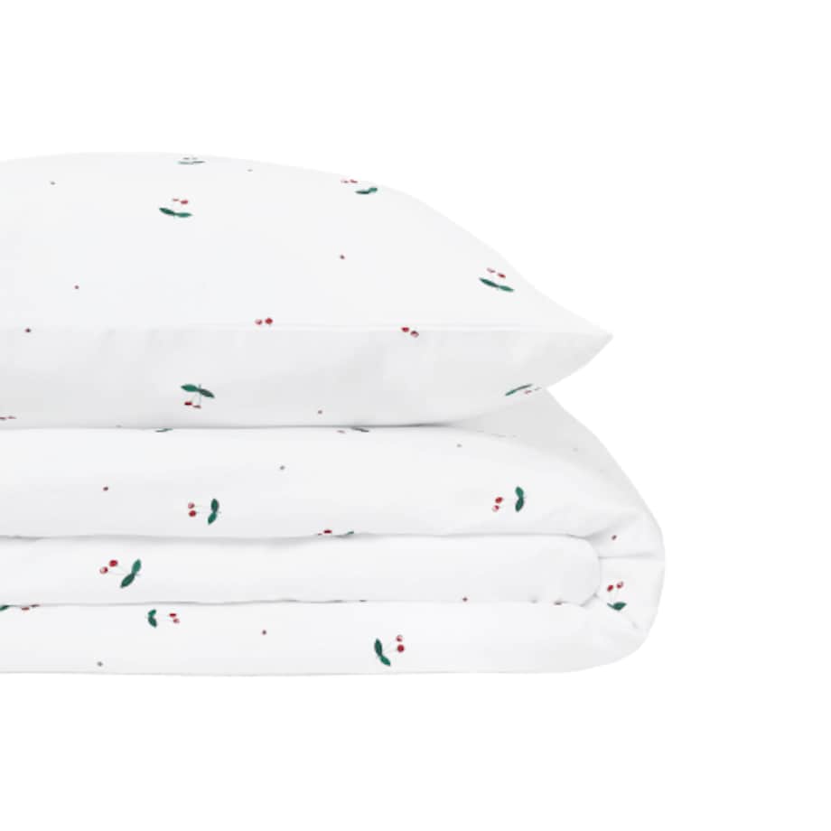 Pościel Czereśnie 160/200 + 2 x 50/60 cm