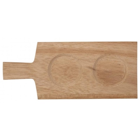 Zestaw oliwa i sól z deską, porcelana