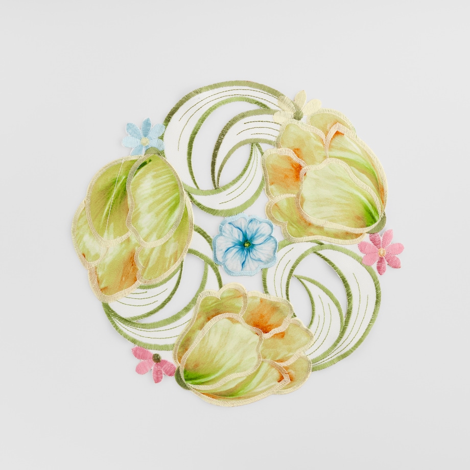 Serwetka Floresse z motywem kwiatowym