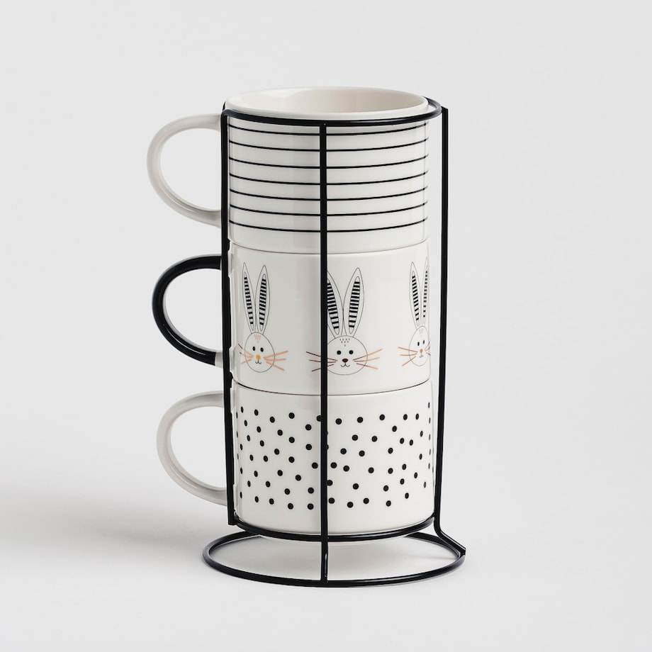 Komplet Kubków Modernbunny