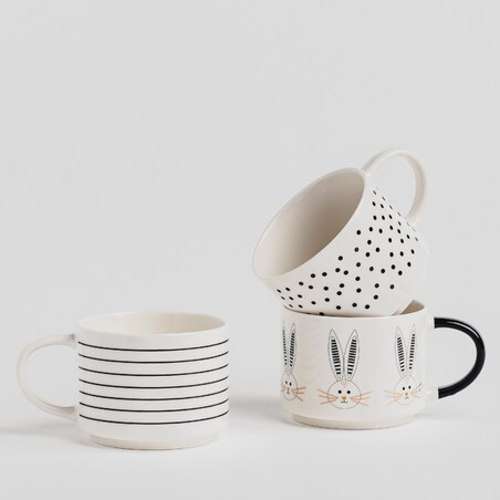 Komplet Kubków Modernbunny