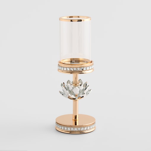 Świecznik Cristal shine glam