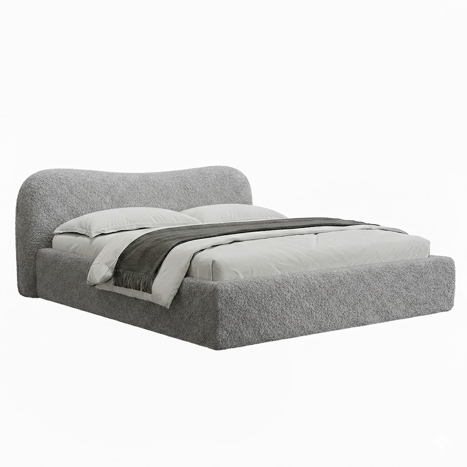 Łóżko Tapicerowane Milano 160X200 Stelaż Pojemnik Na Pościel Loop 17