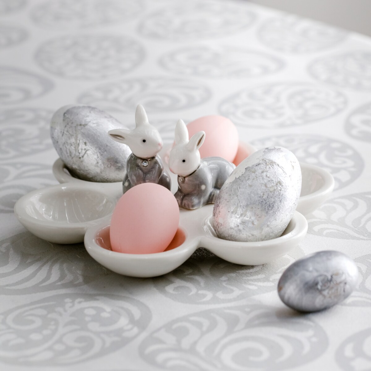 Patera Na Jajka Diamond Bunnie