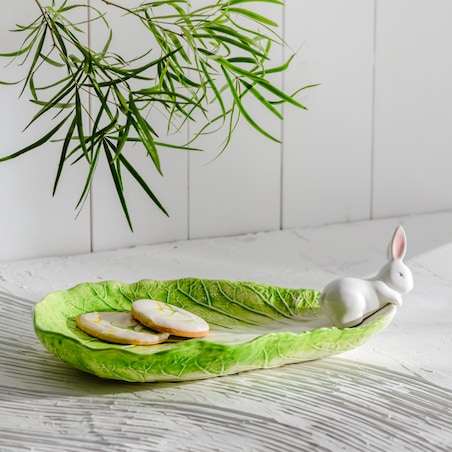 Patera Dekoracyjna Cabbage Leaf New