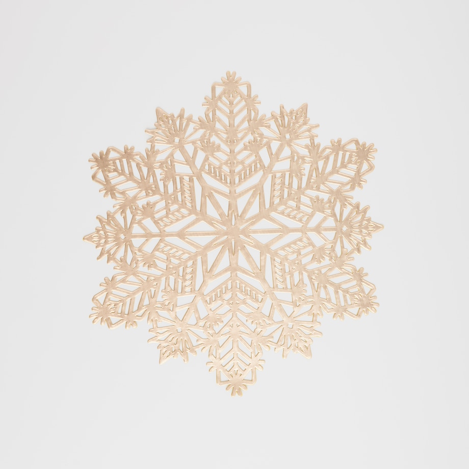 Podkładka Dekoracyjna Glomas z motywem śnieżynki