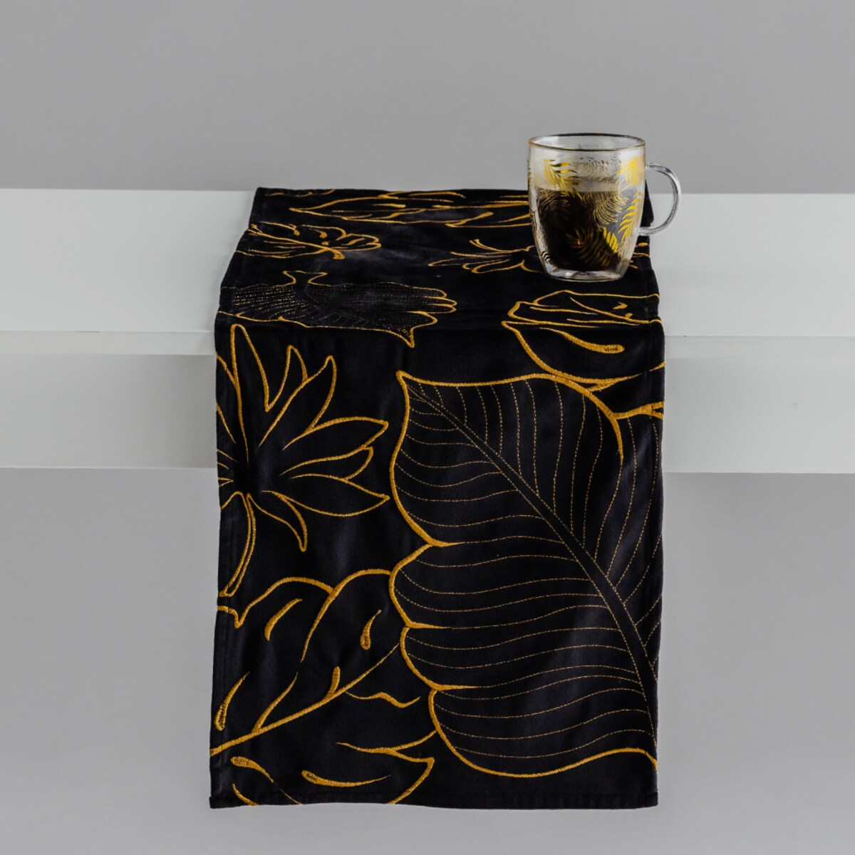 Bieżnik Monstera Leaf 35x180