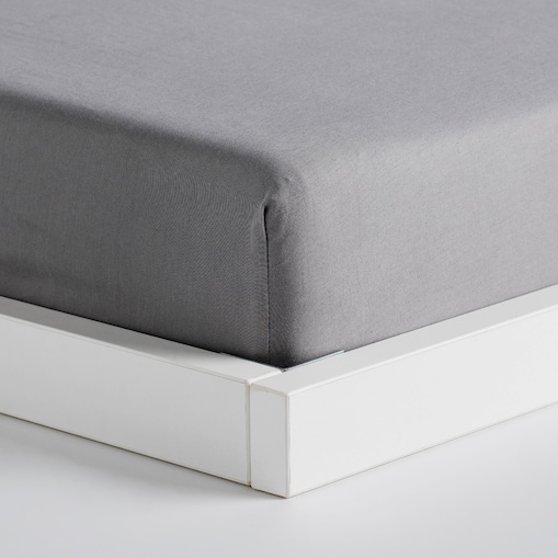 Prześcieradło z Bawełny Satynowej z gumką Satinette 200x220 cm