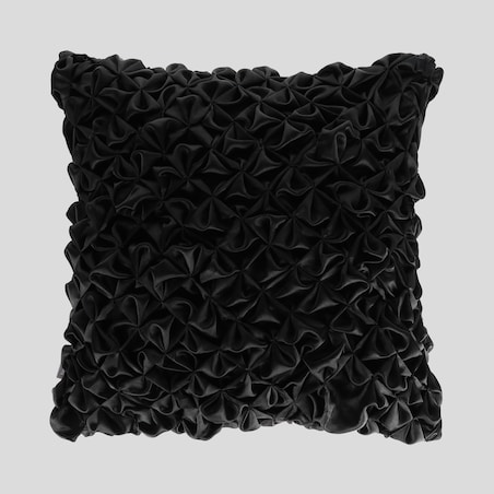 Poszewka satynowa drapowana Glamo 45x45 cm