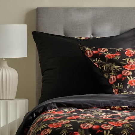 Pościel z bawełny satynowej Granadillo 200x220 cm z motywem owoców