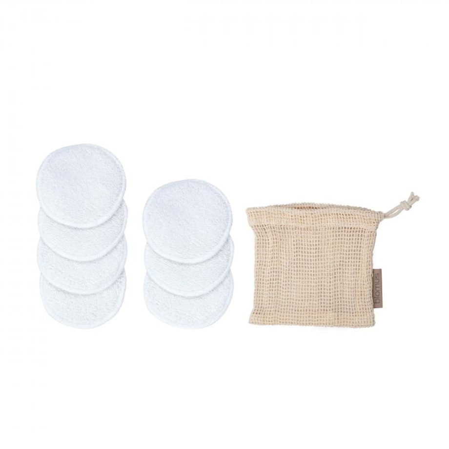 Bawełniane płatki do demakijażu z woreczkiem ASEA, white, 7 szt.
