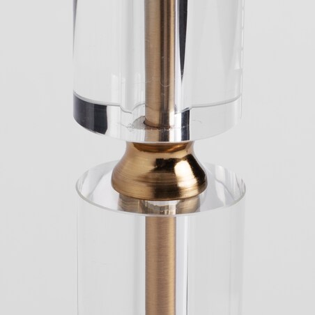 Elegancka Lampa Stołowa Crystel