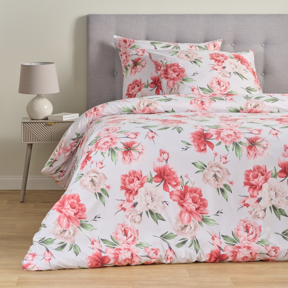 Pościel Z Mikrofibry Florissima 200x220 cm z motywem kwiatowym