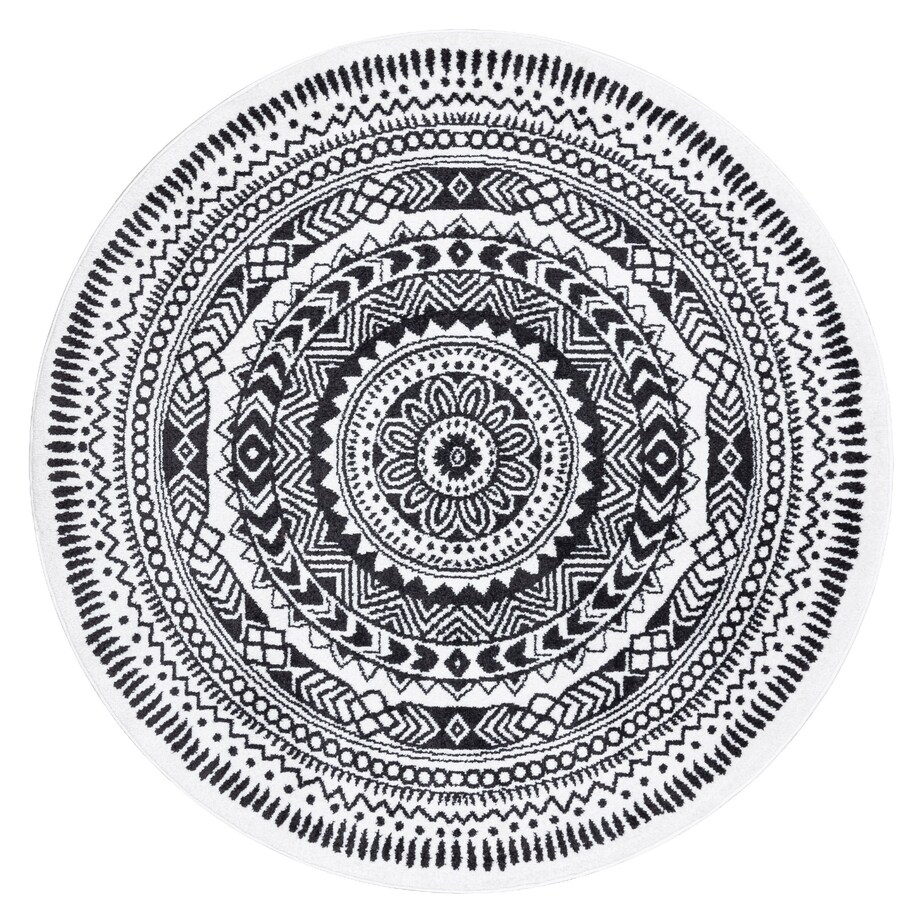 Dywan FUN Napkin serweta koło - szary koło 140 cm