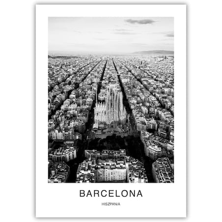 plakat barcelona 30x40