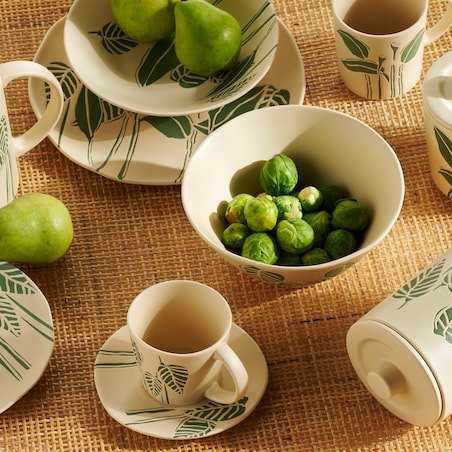 Patera Leavi z motywem tropikalnym