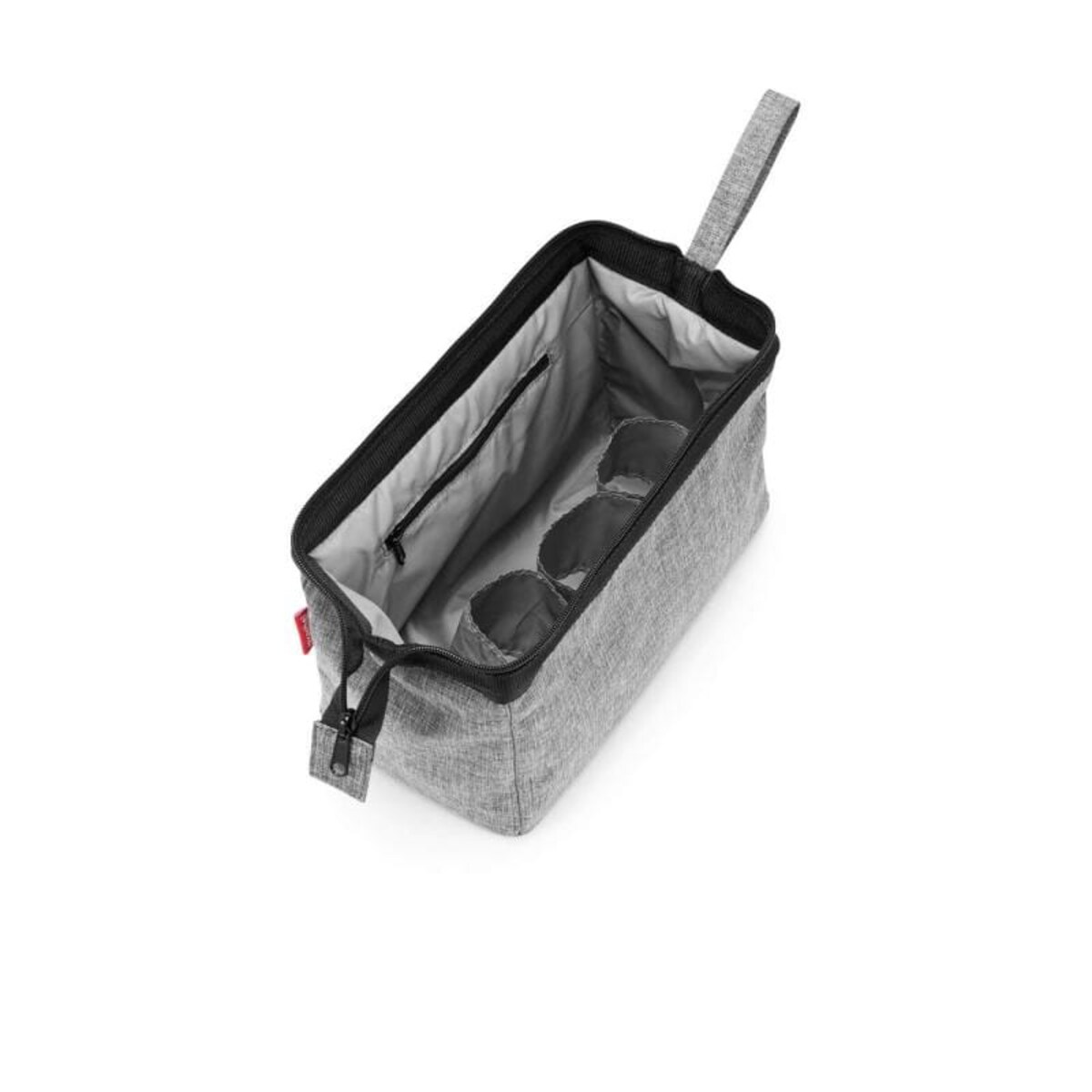 Kosmetyczka travelcosmetic twist silver - poliester, 4 l