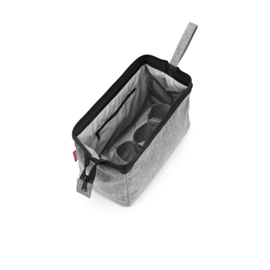 Kosmetyczka travelcosmetic twist silver - poliester, 4 l