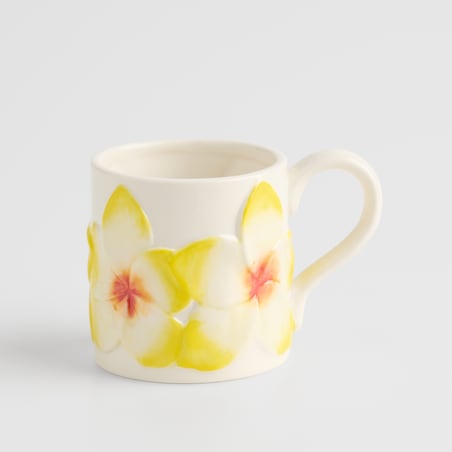 Kubek Daffo z motywem kwiatowym