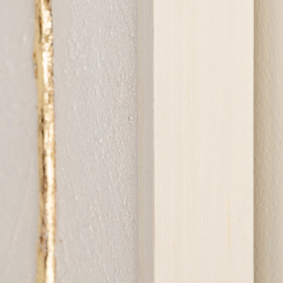 Obraz w ramie na płótnie z elementami złota sordio 60x60