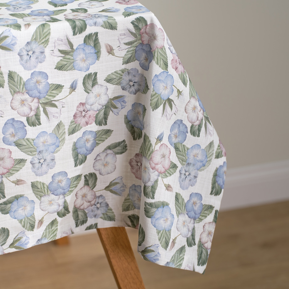 Obrus z nadrukiem Pansiso 150x300 cm z motywem kwiatowym