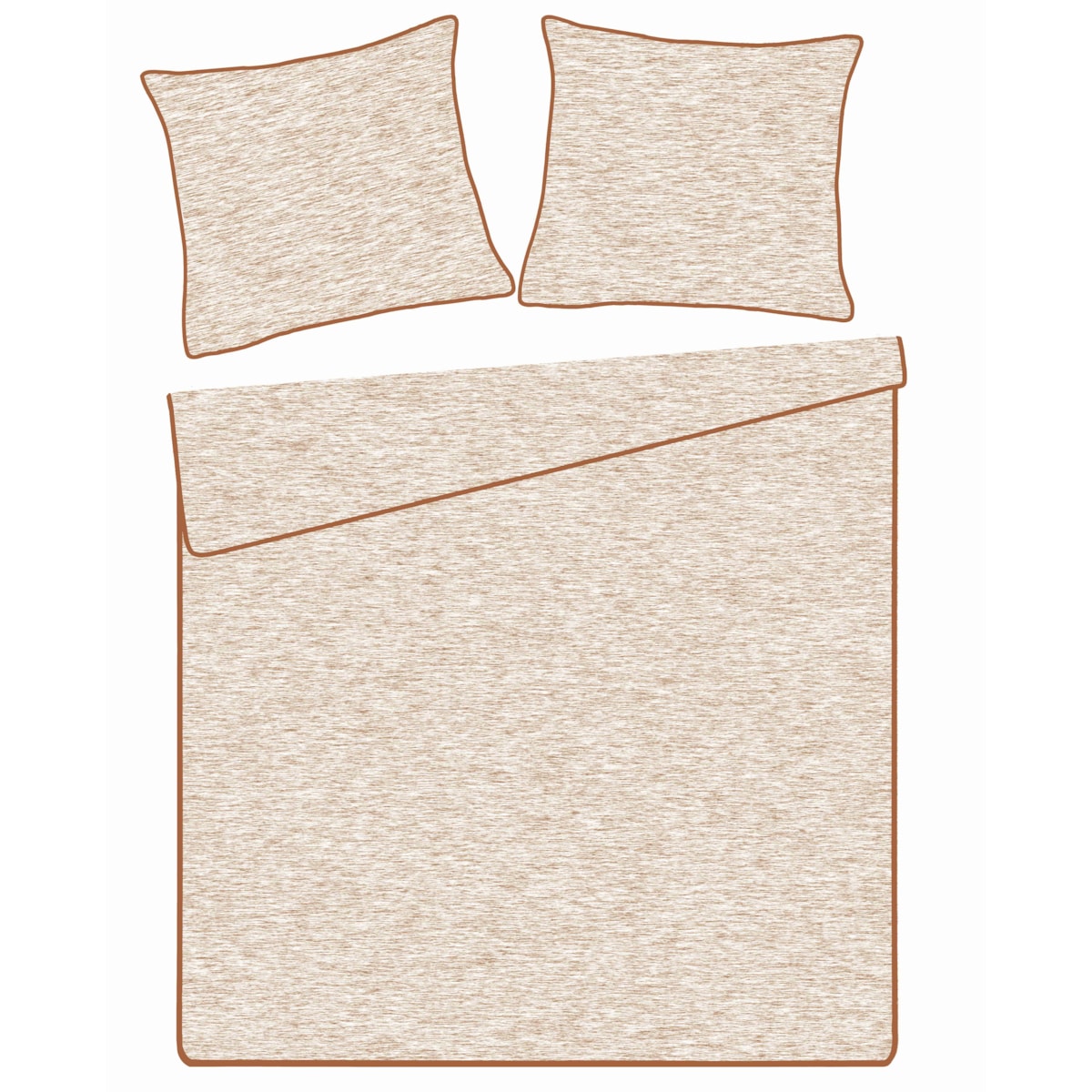 Komplet pościeli z mikrofibry Paleris 200x220 cm z 2 poszewkami 70x80