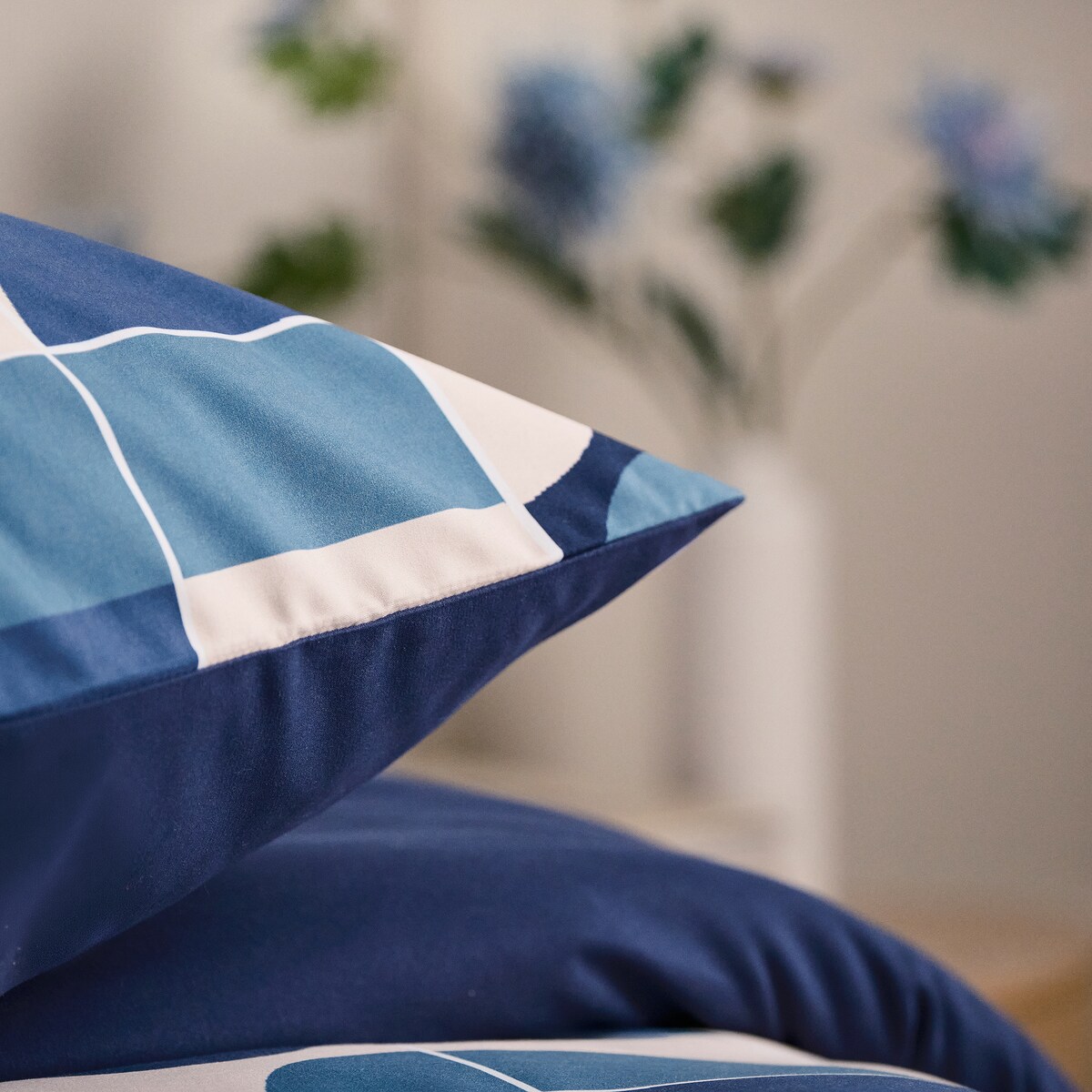 Pościel Z Mikrofibry Gimo 160x200 cm z motywem geometrycznym