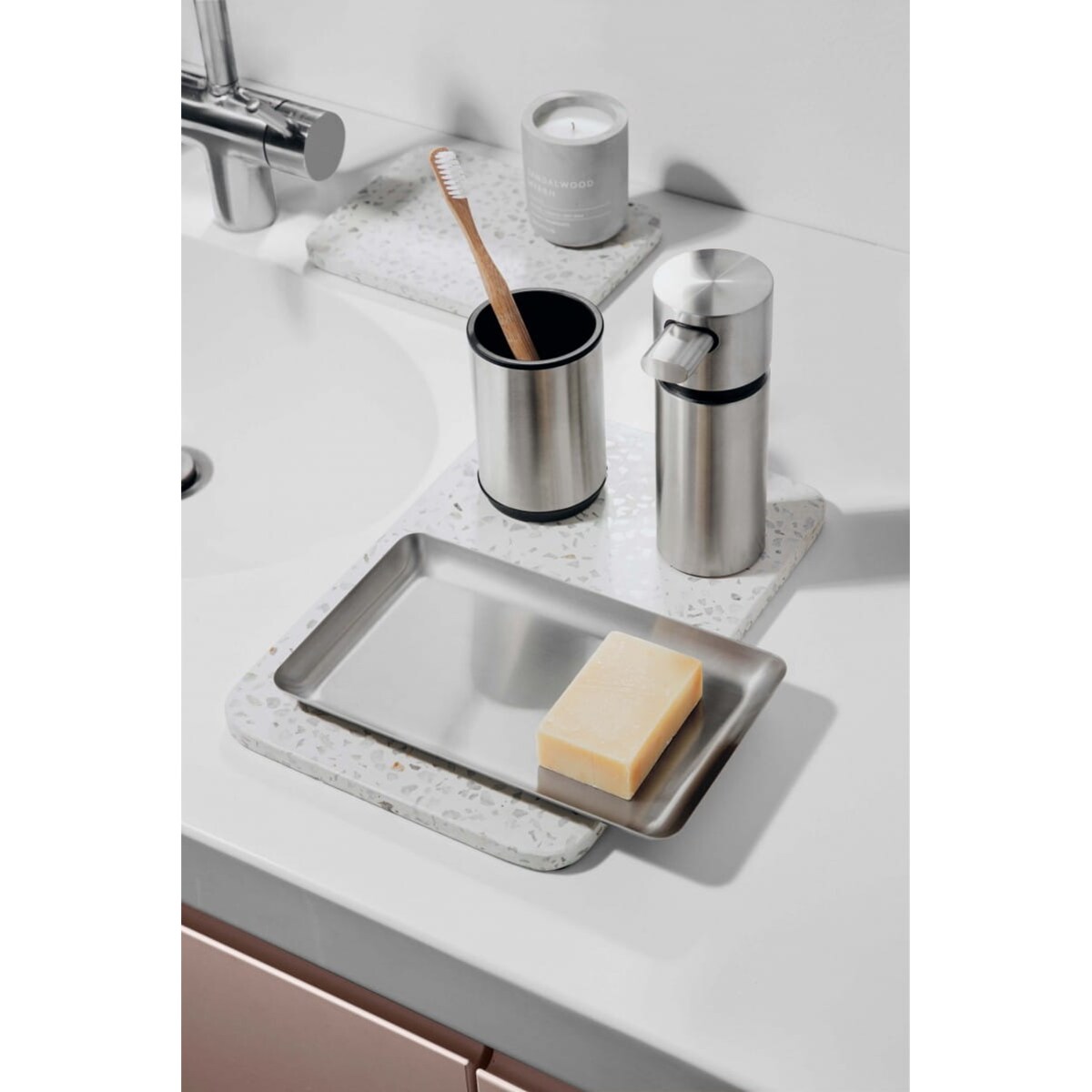 Dozownik do mydła AREO, 9 x 7 x 17 cm , Blomus