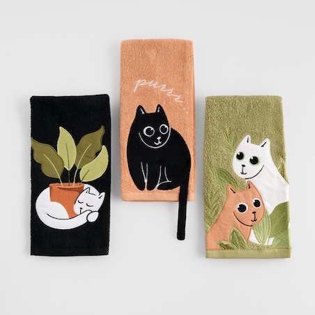 Ręcznik Kuchenny Purrpot 40x60 cm z motywem zwierzęcym