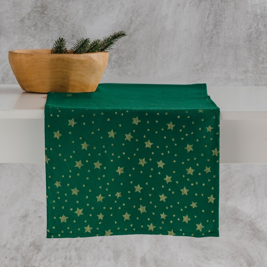 Bieżnik Żakardowy Emeraldis 35x180