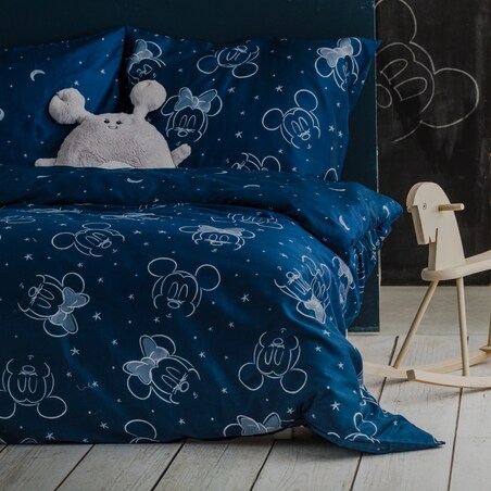 Pościel Z Bawełny Satynowej Minnie Night 200x220