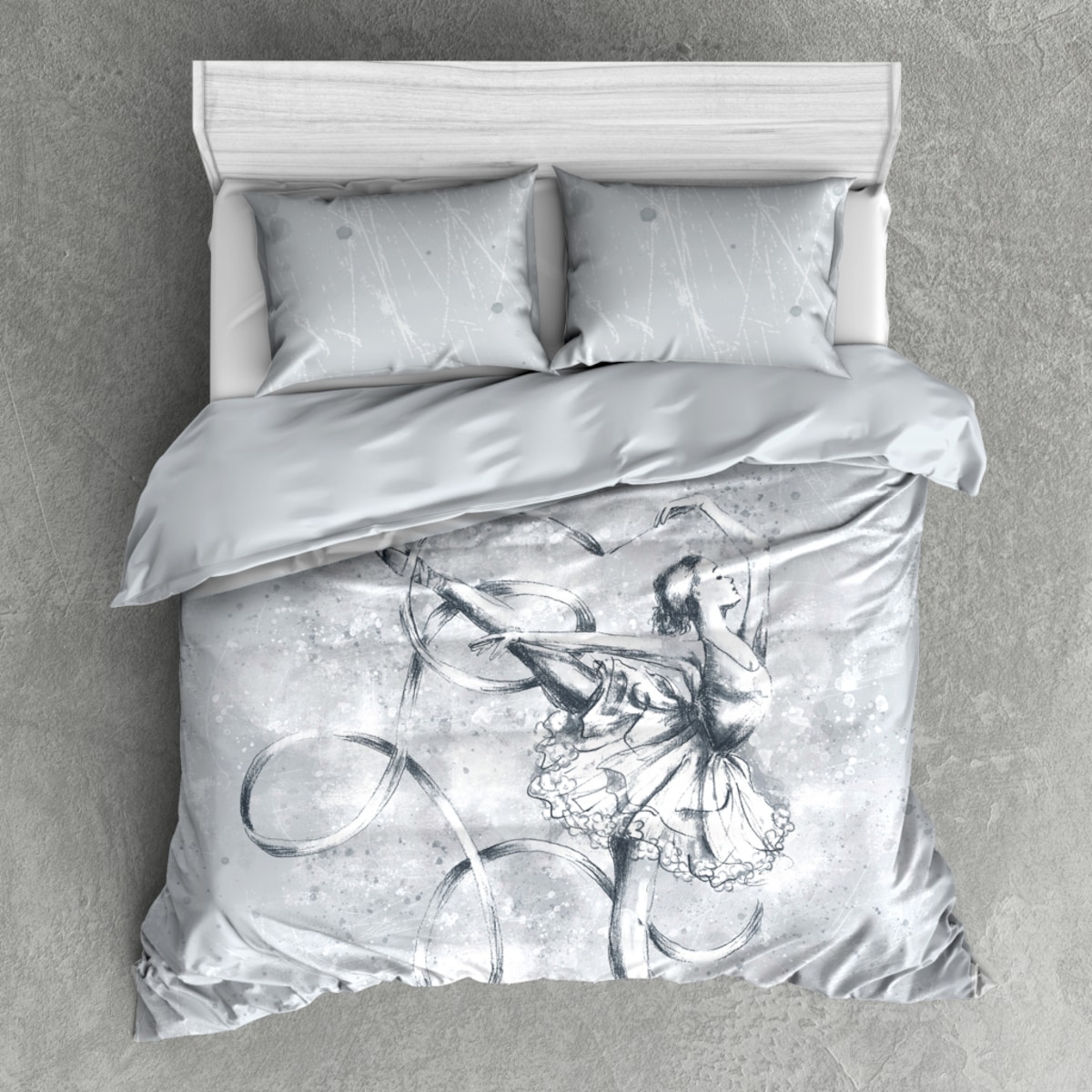 Pościel Z Bawełny Satynowej Baletts 160x200
