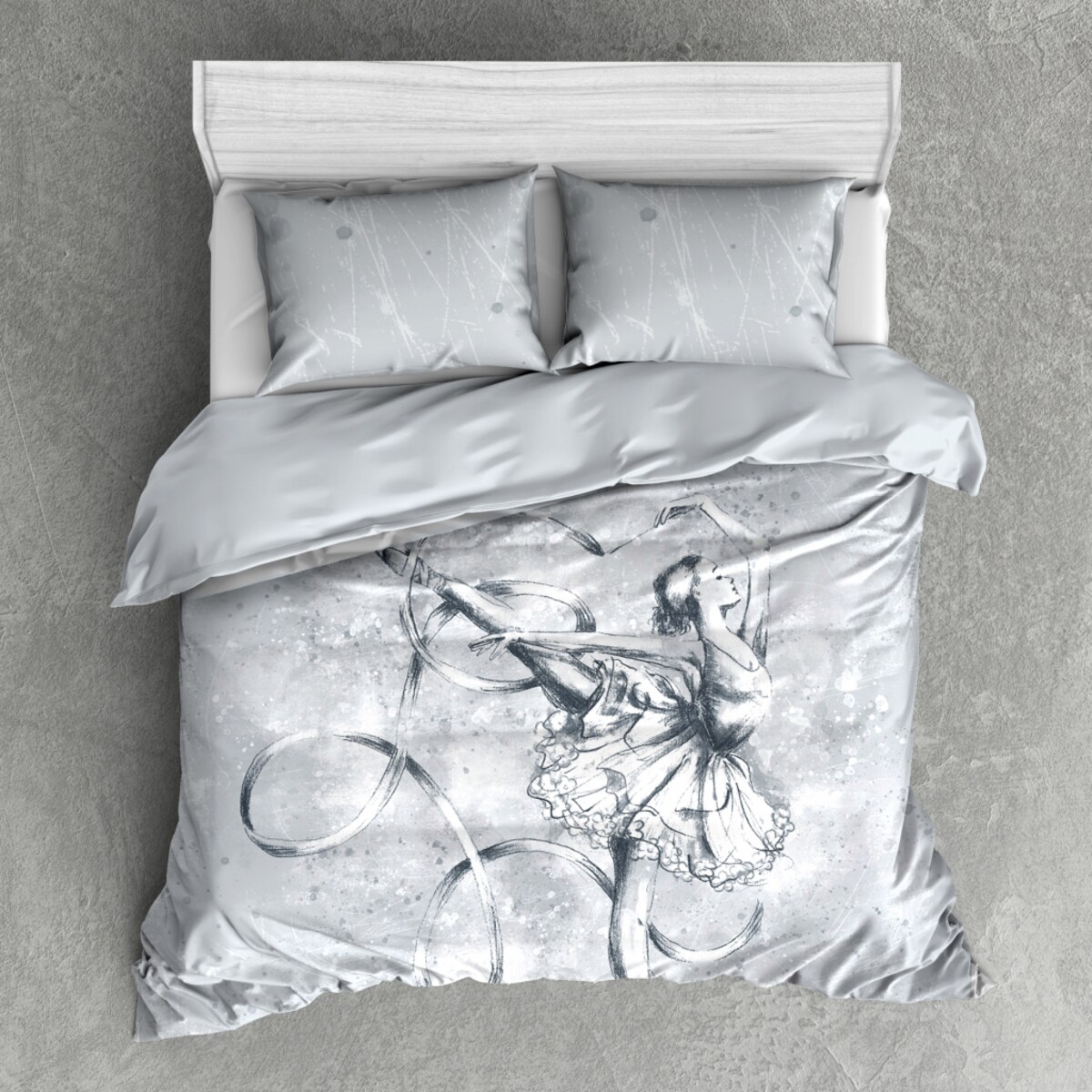 Pościel Z Bawełny Satynowej Baletts 200x220