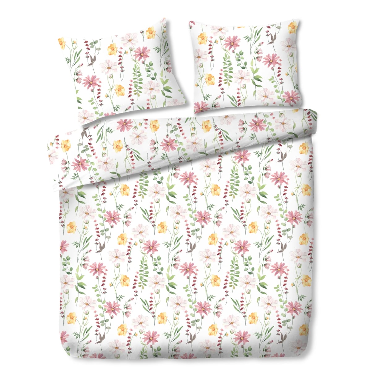 Komplet pościeli z mikrofibry Carrbra 200x220 cm z 2 poszewkami 70x80