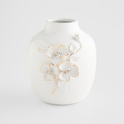 Wazon Fioreva z motywem kwiatowym