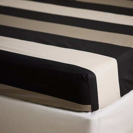 Prześcieradło bawełniane z gumką Mirni 180x200 cm