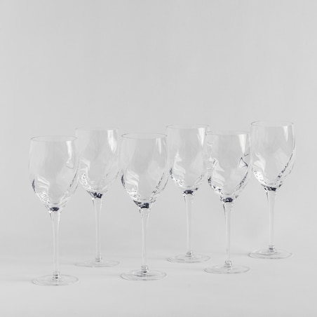WINE GLASSES SET Romance Kpl 6Cz Wcz
