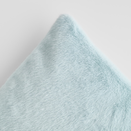 Poszewka Futrzana Molinio 45x45 cm w kratę