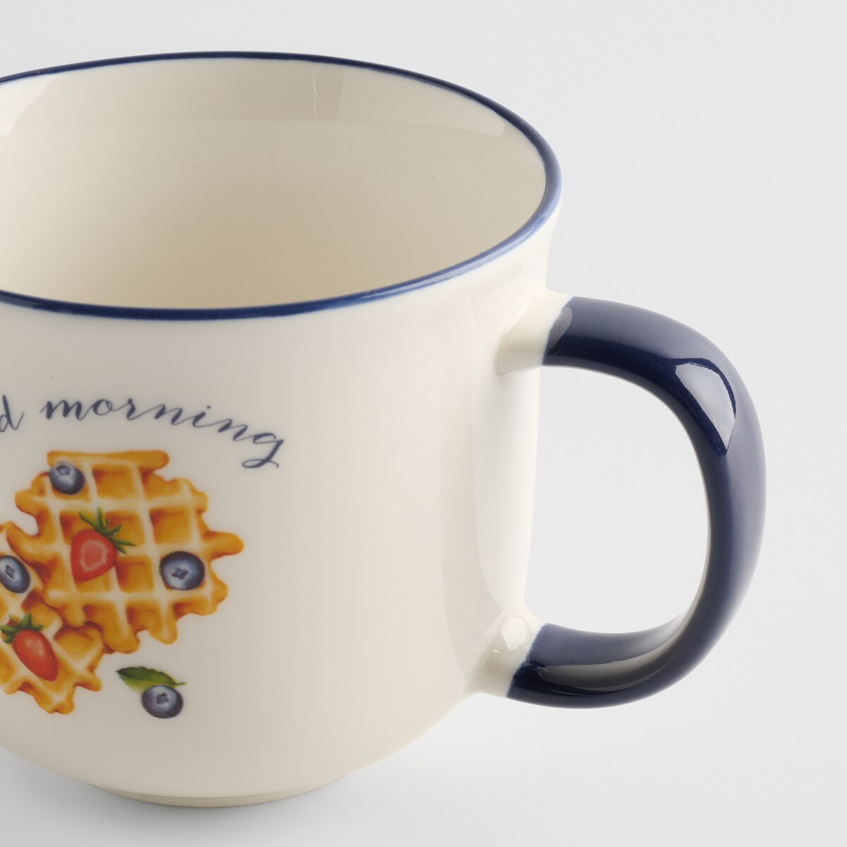 Kubek Brunchery waffle z motywem kulinarnym