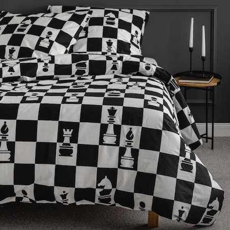 Pościel Bawełniana Checkmate 160x200