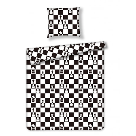 Pościel Bawełniana Checkmate 160x200
